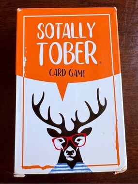 Totally Sober card game — Orange Party Edition